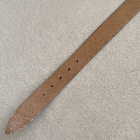 {VTG} Carlisle | Leather Belt Karen Callan Metal Buckle 1613 (M) - Picture 15 of 16